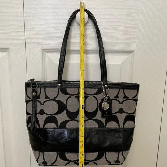 Coach Monogram Tote - Picture 12 of 13